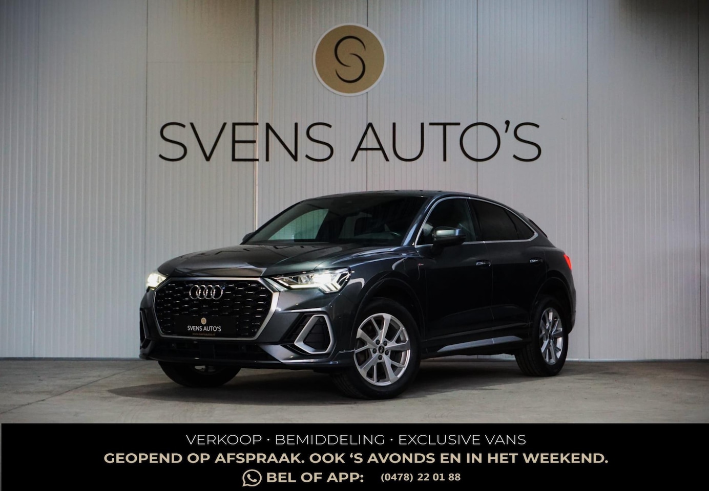 Audi Q3 Sportback - 45 TFSI e S-Line B&O|Sfeer|Carbon|Camera|Phone Box - AutoWereld.nl