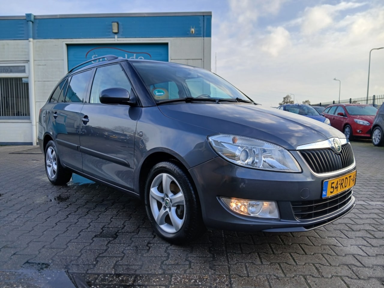 Skoda Fabia Combi - 1.2 TSI 164.000Km Nap/Skoda dealer onderhouden/NW Koppeling - AutoWereld.nl