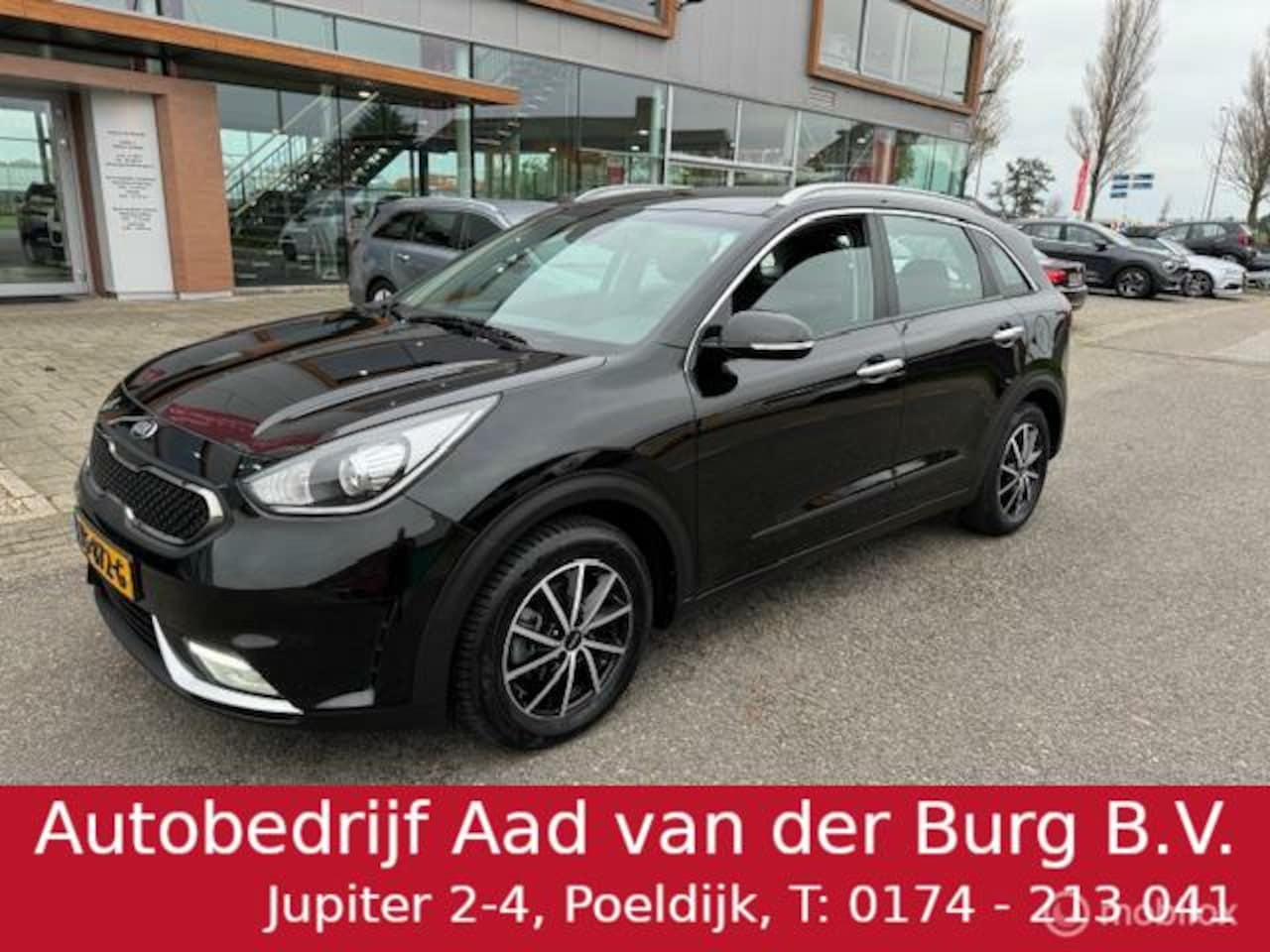 Kia Niro - 1.6 GDi Hybrid DynamicLine Navigatie , Achteruit rij camera , Cruise controle , Climate co - AutoWereld.nl