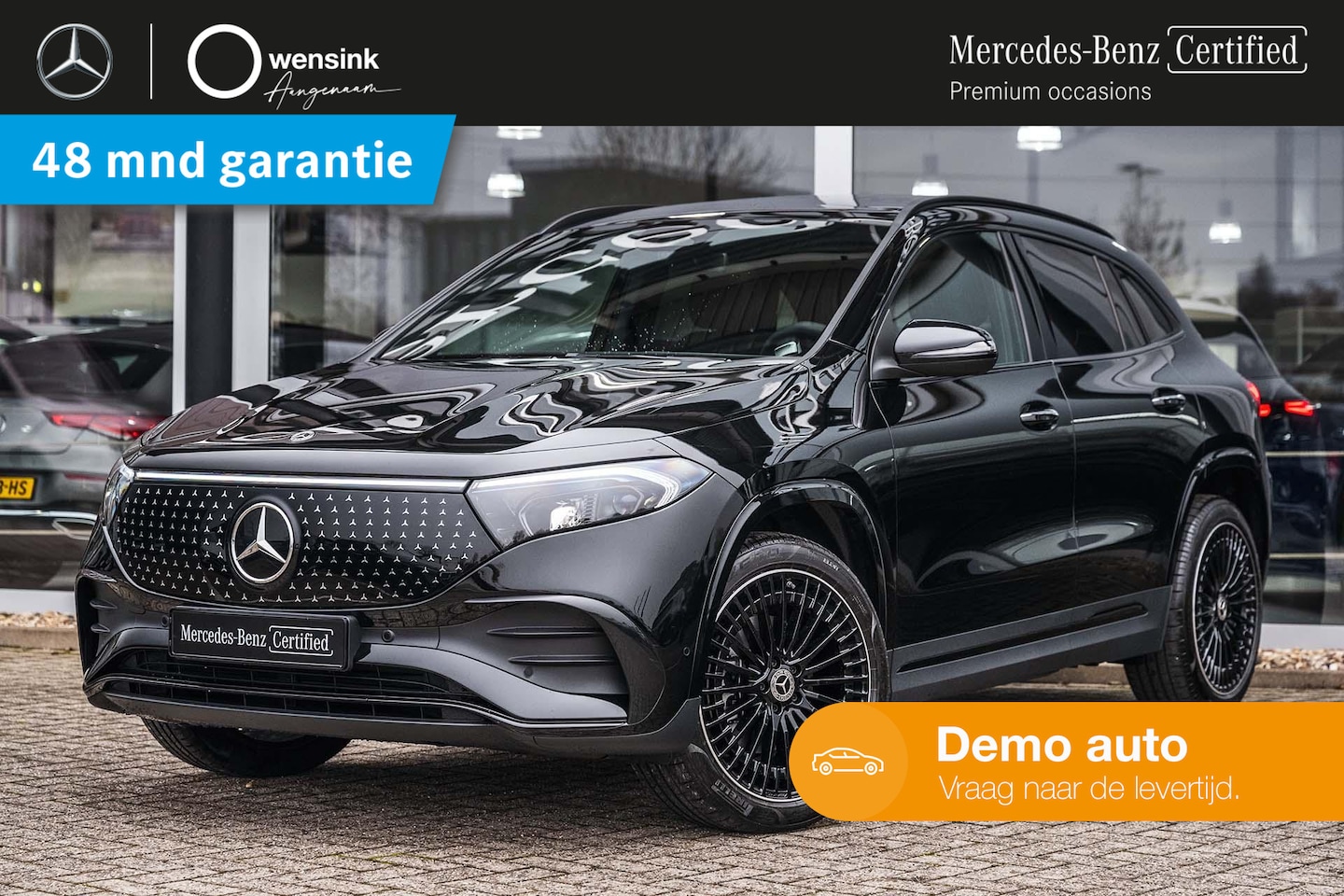 Mercedes-Benz EQA - 250+ AMG Line 71 kWh | Night Pakket | 20" Multispaaks velgen | Panoramaschuifdak | Sfeerve - AutoWereld.nl