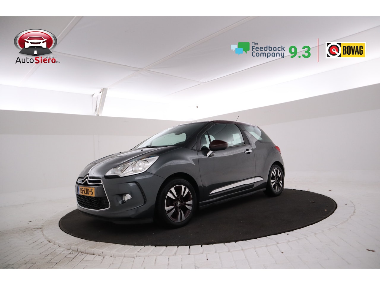 Citroën DS3 - 1.2 VTi Chic Cruise, Airco, Radio/CD - AutoWereld.nl