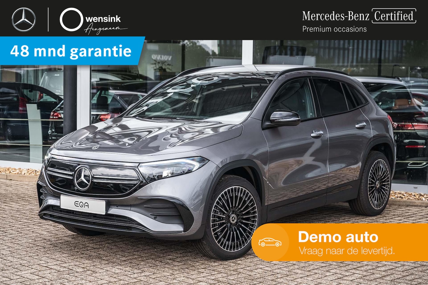 Mercedes-Benz EQA - 250+ AMG Line 71 kWh | Panoramadak | Sfeerverlichting | Parkeercamera | Stoelverwarming | - AutoWereld.nl