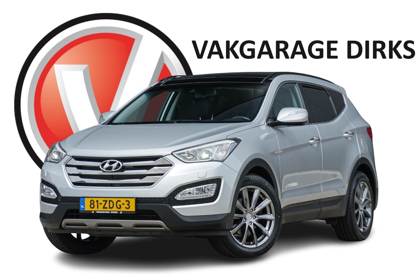 Hyundai Santa Fe - 2.4i 4WD 192 PK i-Catcher 7p. ✅ Pano ✅Leder ✅ Keyless - AutoWereld.nl