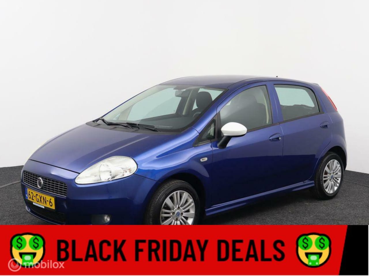 Fiat Grande Punto - 1.4 GP 4 nieuwe banden + APK Van €2.950 voor €2.499 - AutoWereld.nl