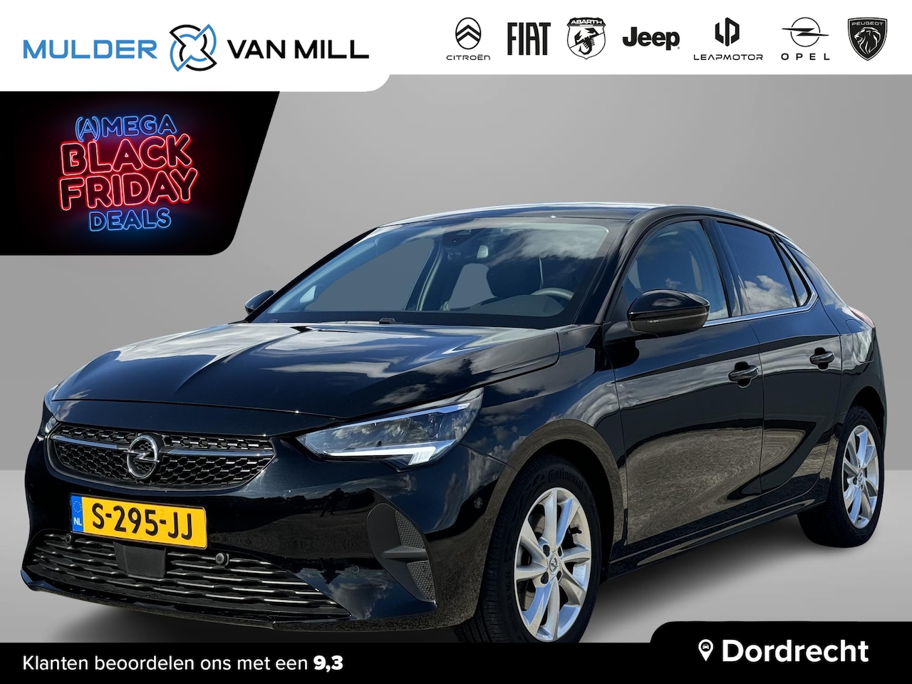 Opel Corsa - 1.2 Turbo 100pk Elegance |DONKER GETINT GLAS|180° CAMERA+SENSOREN|APPLE CARPLAY & ANDROID - AutoWereld.nl