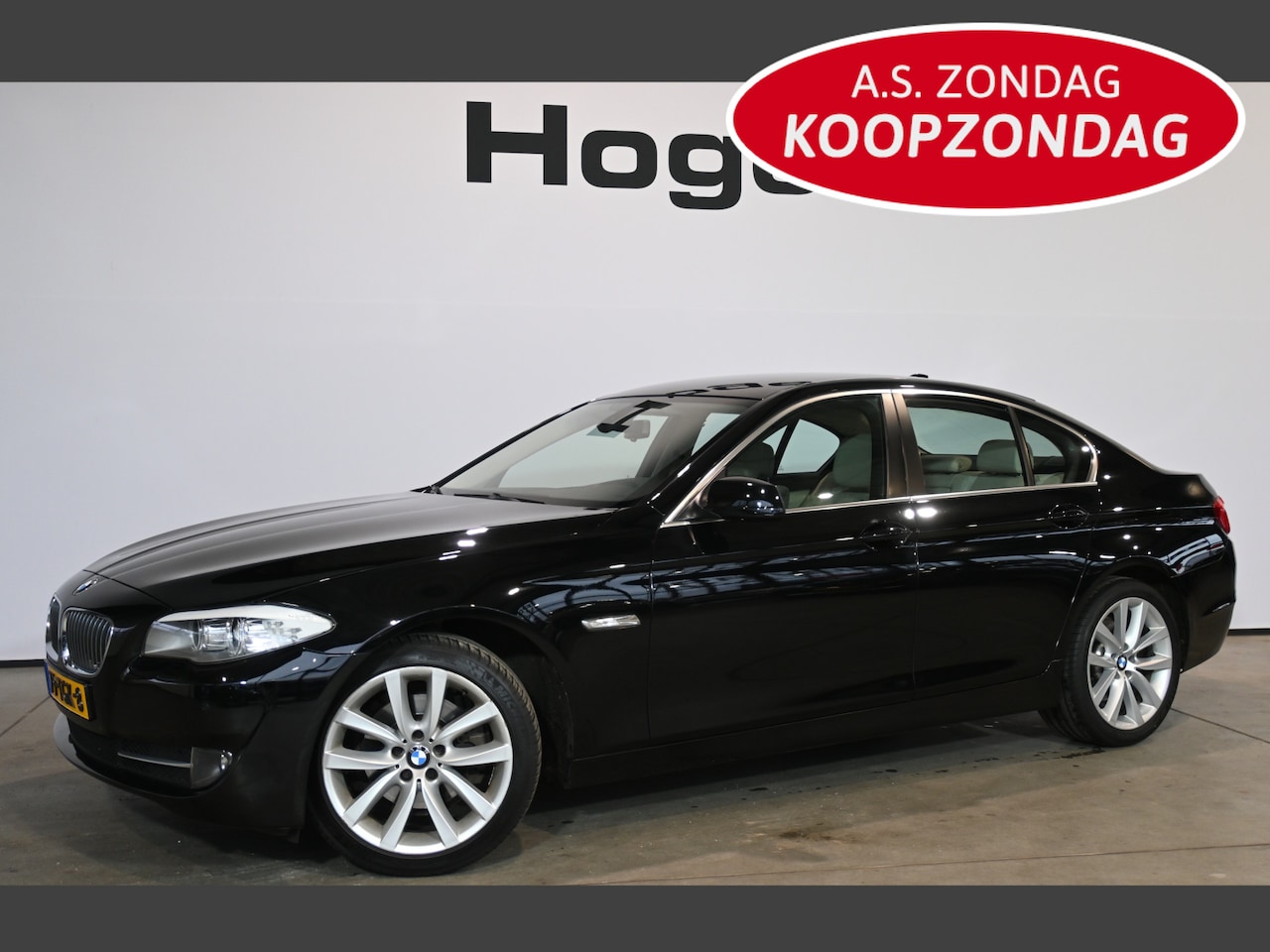 BMW 5-serie - 520i Executive NAP! Automaat Ecc Navigatie Xenon Rijklaaprijs Inruil Mogelijk! - AutoWereld.nl