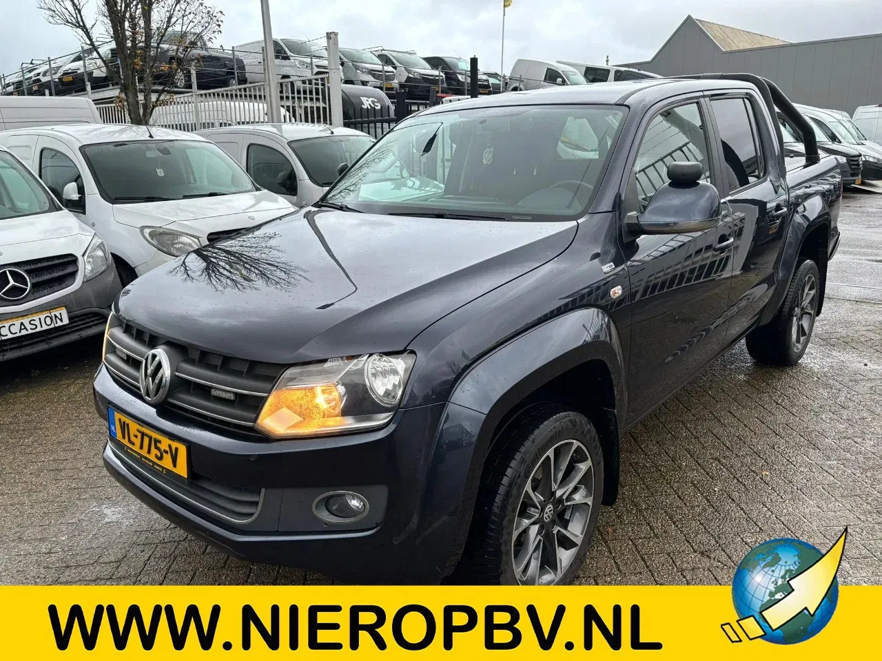 Volkswagen Amarok - dubcab 4x4 automaat airco navi 3200kg trekhaak marge auto geen btw - AutoWereld.nl