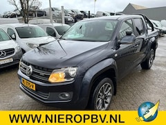 Volkswagen Amarok - dubb.cab 4x4 automaat airco navi 3200kg trekhaak MARGE auto, geen btw