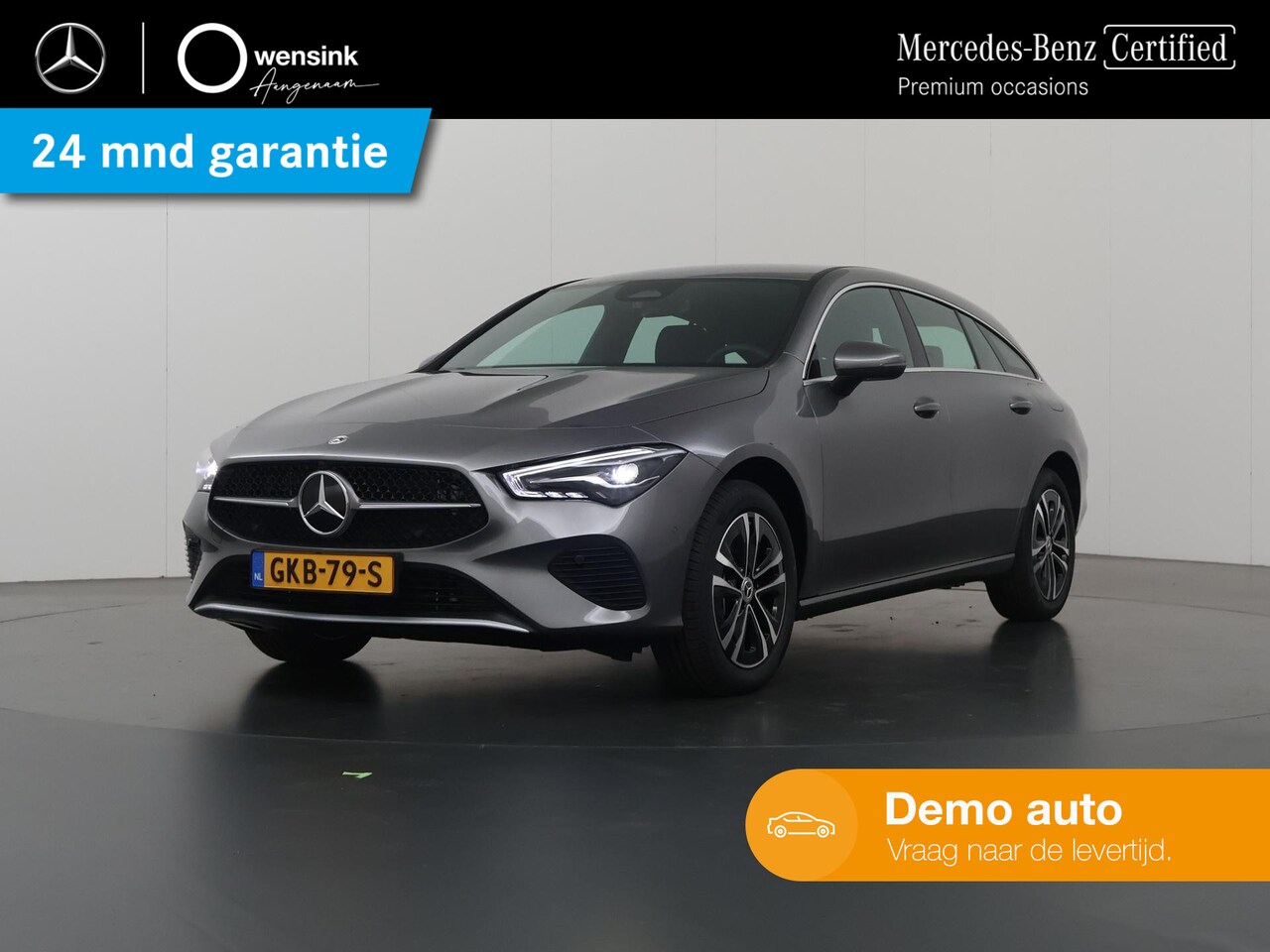 Mercedes-Benz CLA-klasse Shooting Brake - 250 e Star Edition 2x groot scherm | Led verlichting | Achteruitrijcamera | 17 inch LM vel - AutoWereld.nl