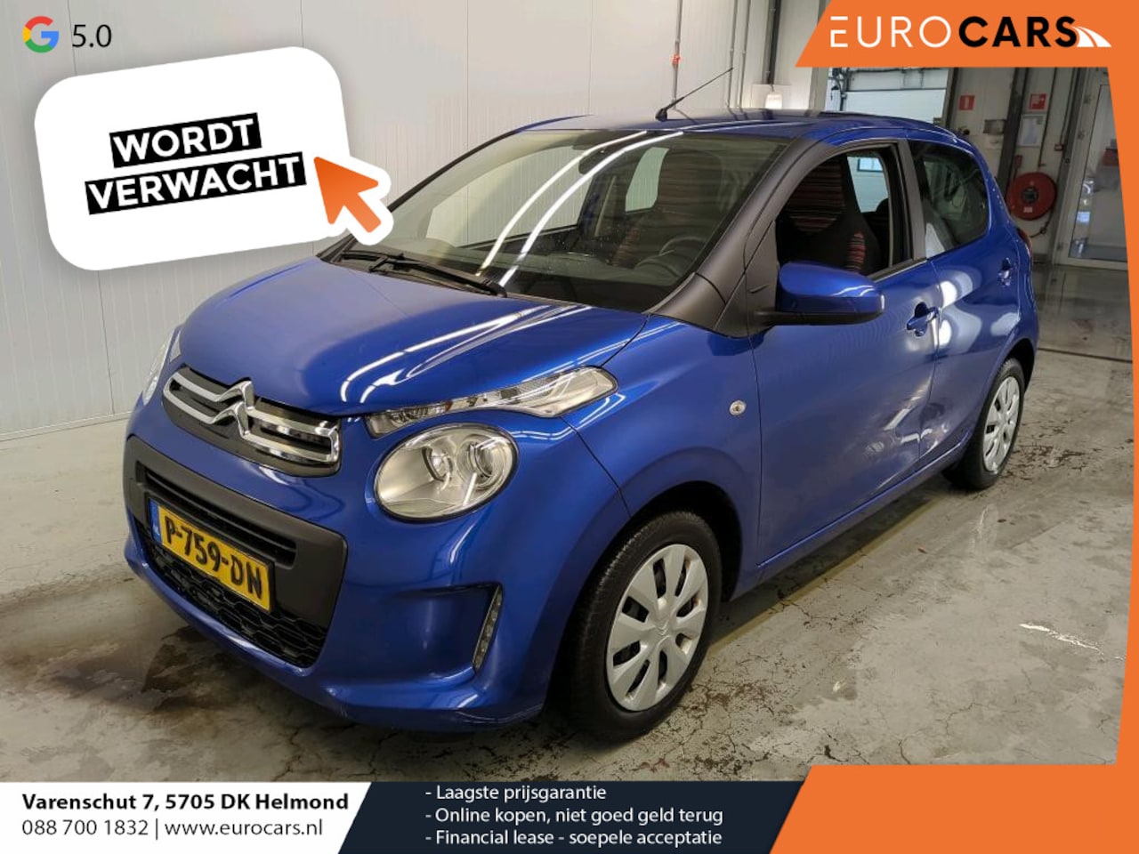 Citroën C1 - 1.0 VTi Feel Airco Carplay Navi Camera 5-DRS - AutoWereld.nl