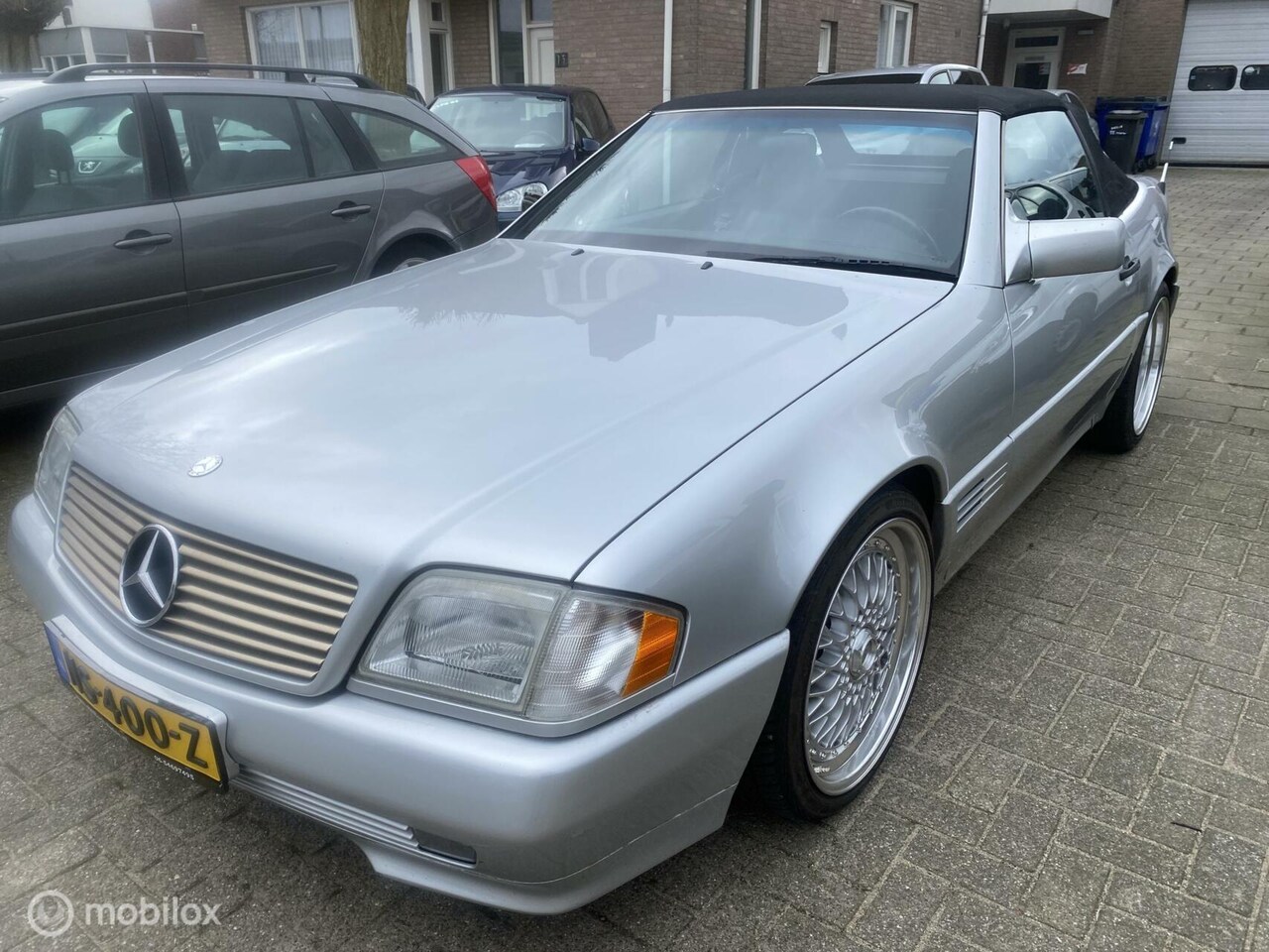 Mercedes-Benz SL-klasse Cabrio - 280 140.DKM AUTOMAAT AIRCO/ECC LEDER - AutoWereld.nl