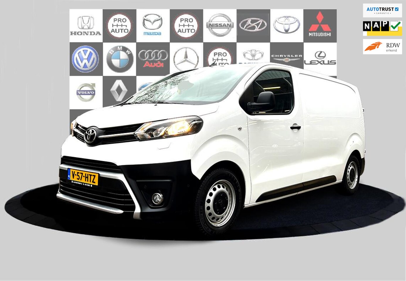 Toyota ProAce Worker - 1.5 D-4D Live carplay_3D camera_motor compleet gereviseerd met garantie - AutoWereld.nl