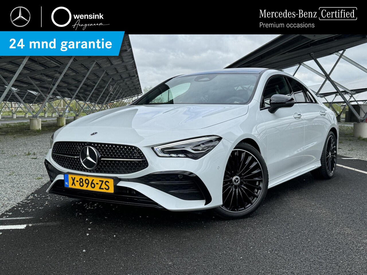 Mercedes-Benz CLA-Klasse - Coupe 180 AMG Line | Panorama-schuifdak | Parkeercamera | Stoelverwarming | Sfeerverlichti - AutoWereld.nl