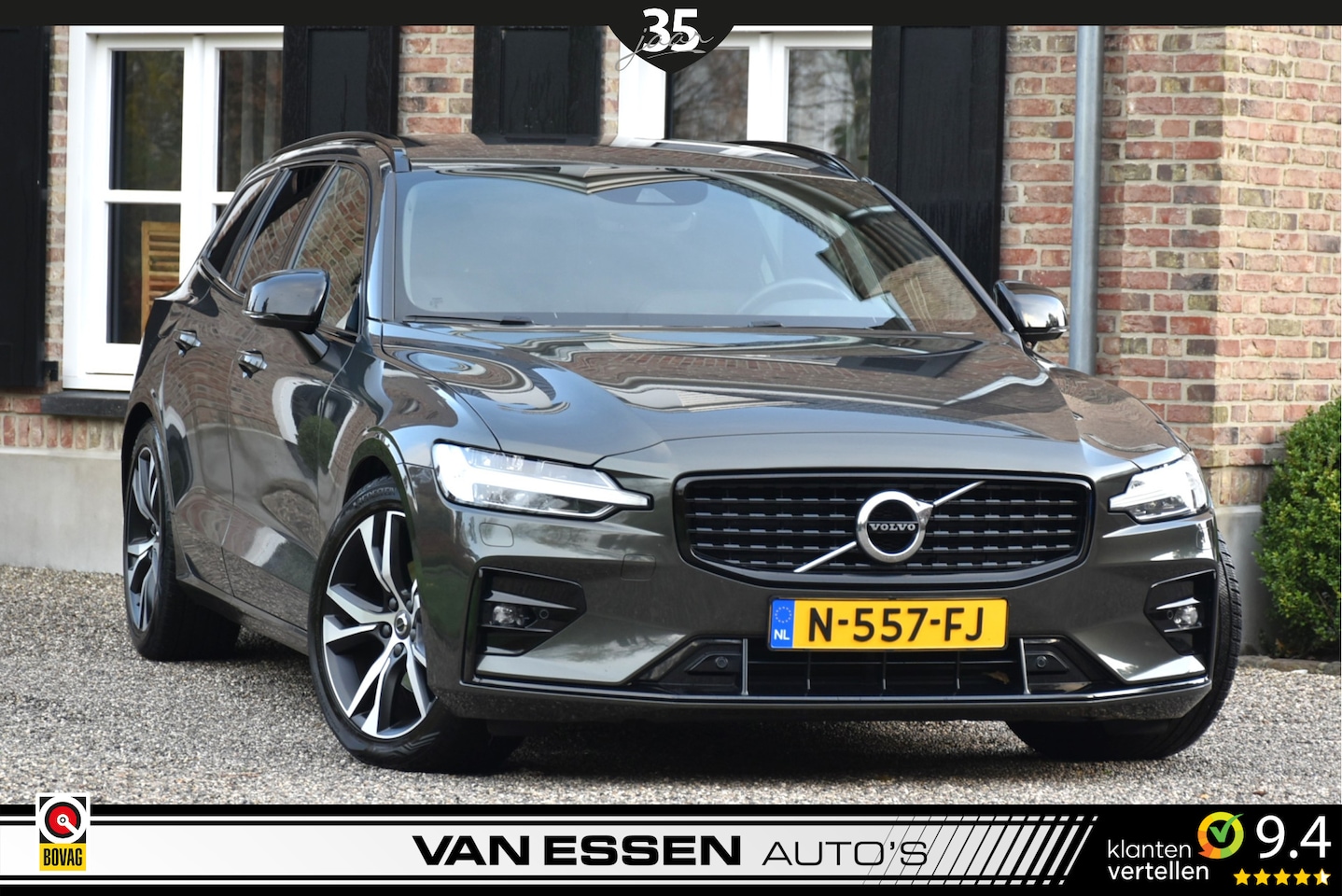 Volvo V60 - 2.0 B4 R-Design Keyless Camera Memory Apple Carplay Nieuwstaat! - AutoWereld.nl