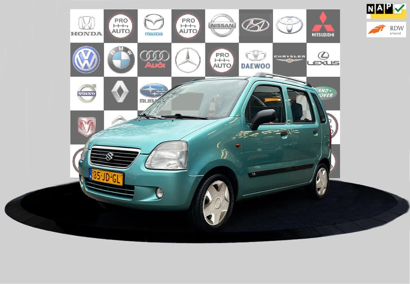 Suzuki Wagon R+ - 1.3 Season Schuifdak_leuke nette auto rijdt uitstekend - AutoWereld.nl