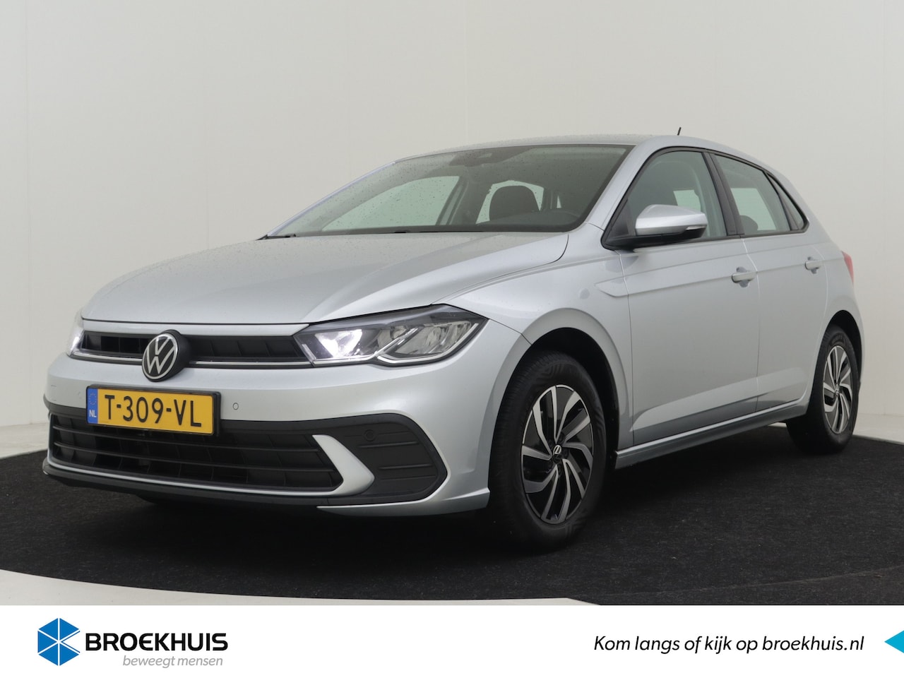 Volkswagen Polo - 1.0 TSI Life 96pk | Adaptief cruise control | Navigatie via app | Dab radio | LED koplampe - AutoWereld.nl