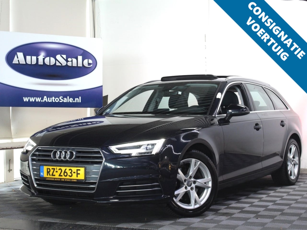 Audi A4 Avant - 1.4 TFSI S-Line S-Tronic NAP PANO VIRTUAL SFEER LEDER STOELVW '18 - AutoWereld.nl