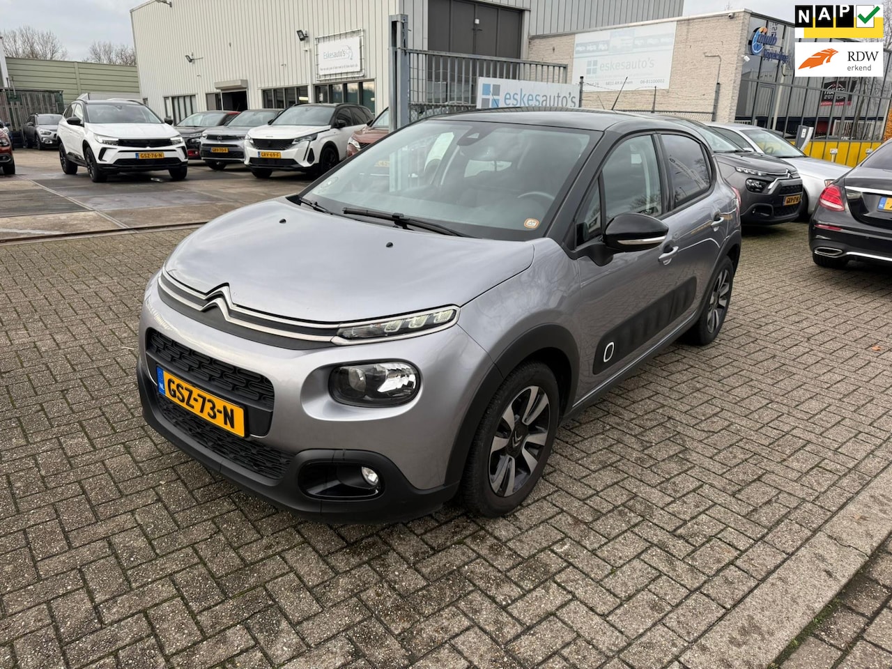 Citroën C3 - 1.2 PureTech S&S Feel 1.2 PureTech S&S Feel, Panodak, Navi, 12 mnd Garantie - AutoWereld.nl