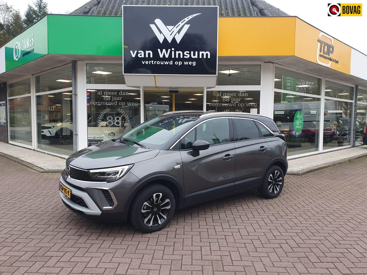 Opel Crossland - 1.2 Turbo Elegance | Automaat | Winterpakket | LED | AGR | Park Pilot | CarPlay | - AutoWereld.nl