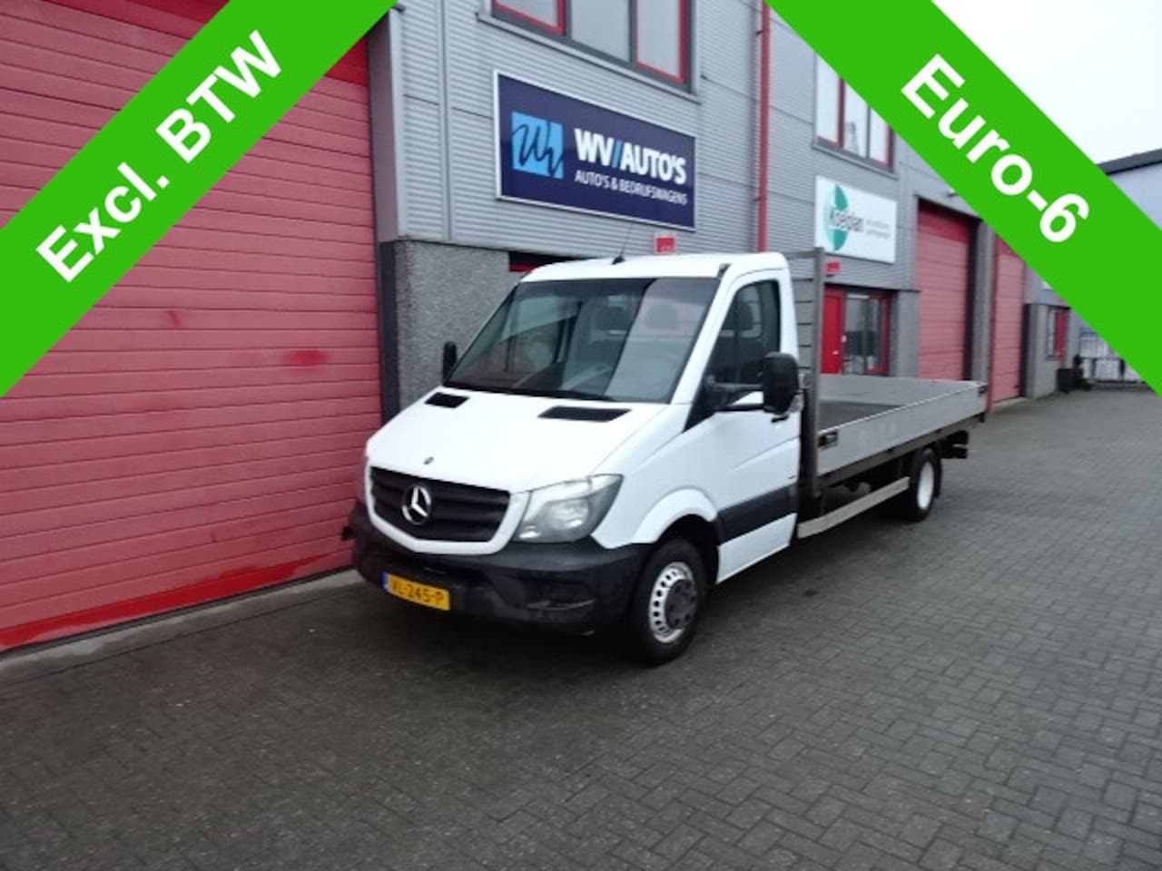 Mercedes-Benz Sprinter - 516 2.2 BlueTEC 432 openlaadbak maxi 164 pk euro 6 - AutoWereld.nl