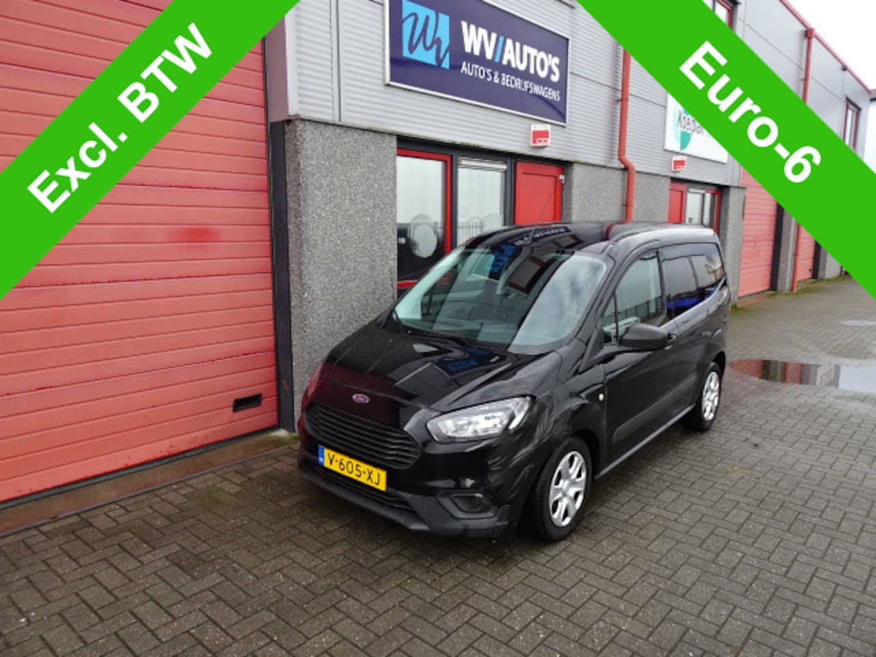 Ford Transit Courier - 1.5 TDCI Ambiente AIRCO RIJDBARE SCHADE - AutoWereld.nl