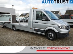 Volkswagen Crafter - 2.0TDI 180PK, Dubbel Lucht, Airco, Tijhof opbouw, Oprijauto, Autotransporter luchtvering l