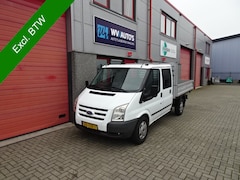 Ford Transit - 330M 2.4 TDCI DC open laadbak airco 181103 km