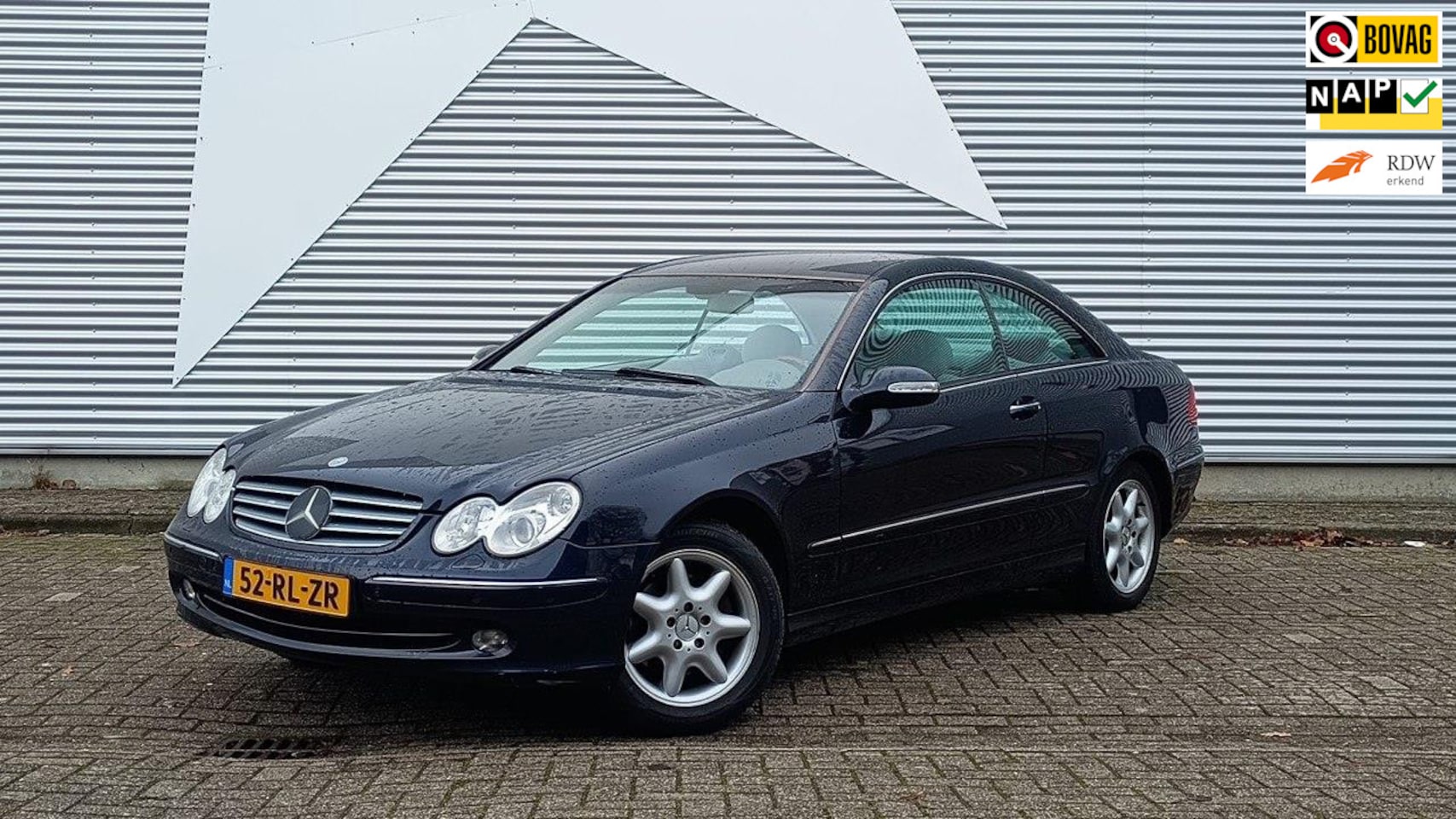 Mercedes-Benz CLK-klasse Coupé - 320 Elegance | Adaptive Cruise | BOMVOL - AutoWereld.nl