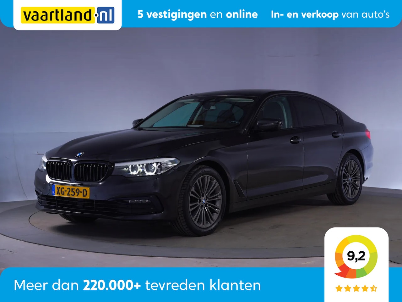 BMW 5-serie - 520i Sportline Aut. [ Navi.Prof Full LED Sportstoelen ] - AutoWereld.nl