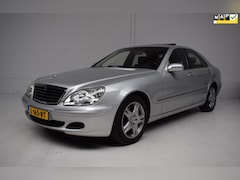 Mercedes-Benz S-klasse - 500 V8 YOUNGTIMER / LEER / SCHUIFDAK / BTW VEREKENBAAR / LUCHTVERING / ZEER NETTE STAAT /