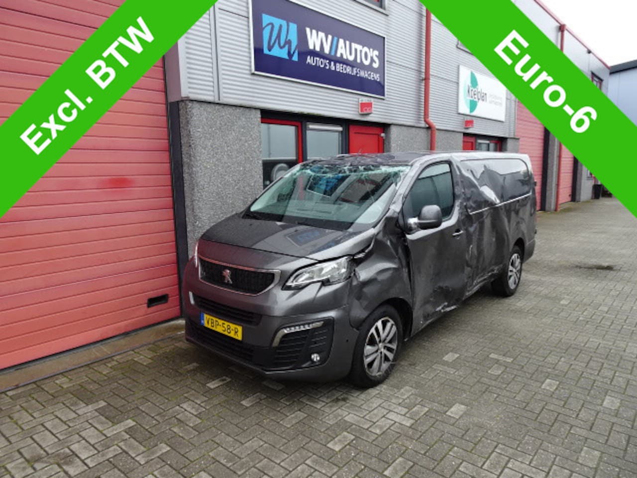 Peugeot Expert - 231S 2.0 BlueHDI 120 Premium Pack 231S 2.0 BlueHDI 120 Premium Pack 3 zits - AutoWereld.nl