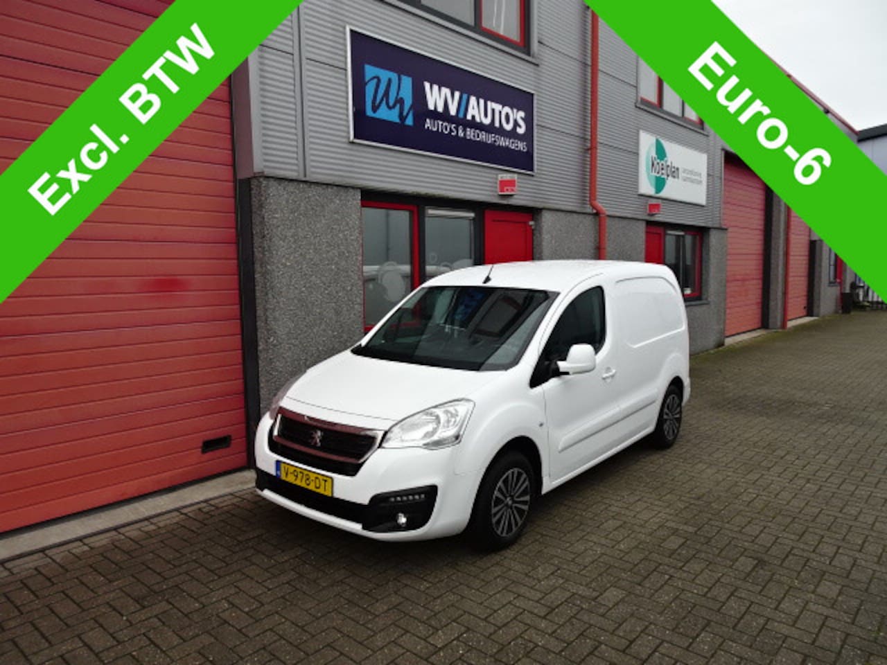 Peugeot Partner - 120 1.6 BlueHDi 100 L1 Première navi airco - AutoWereld.nl