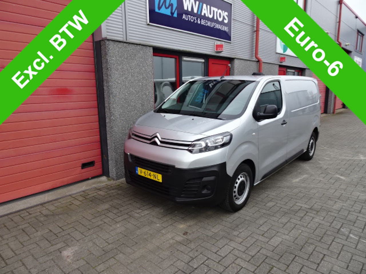 Citroën Jumpy - 2.0 BlueHDI 120 Comfort XL S&S 3 zits airco met inrichting - AutoWereld.nl