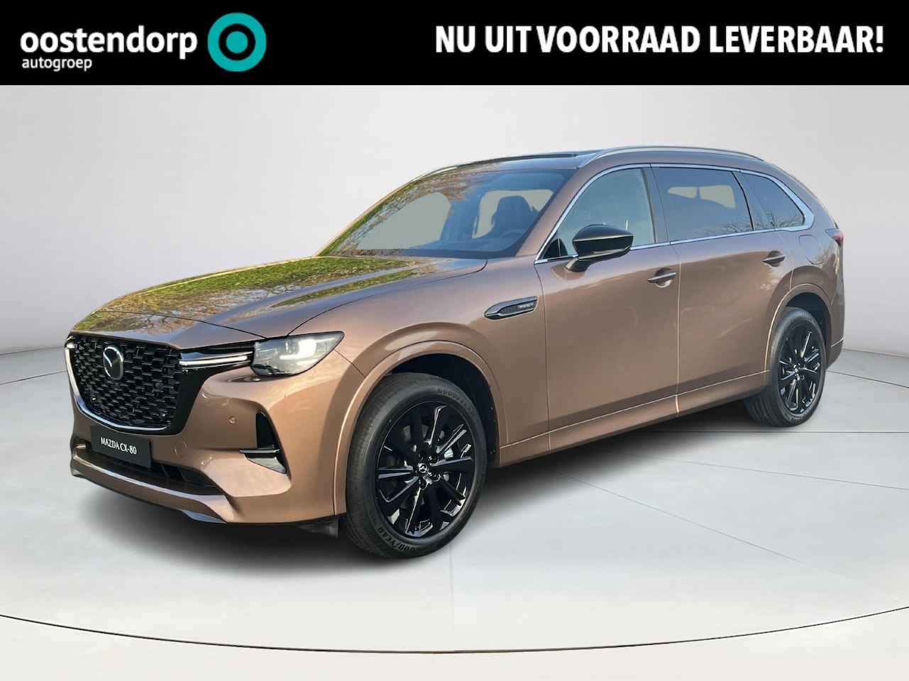 Mazda CX-80 - 2.5 e-SkyActiv PHEV Homura Plus 6p. | Panoramdak | Bose-premium | - AutoWereld.nl