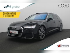 Audi A6 Avant - 55 TFSI e 367PK S-tronic quattro | Pano | Trekhaak | HD Matrix LED | Valcona leer | Sports