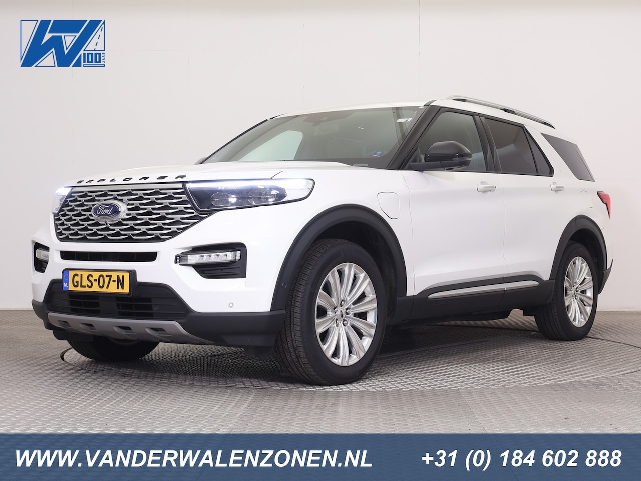 Ford Explorer - 3.0 V6 EcoBoost 457pk PHEV 4x4 AUT10 Platinum 3 jaar-garantie 7P. ECC NAV PANODAK B&O 360- - AutoWereld.nl