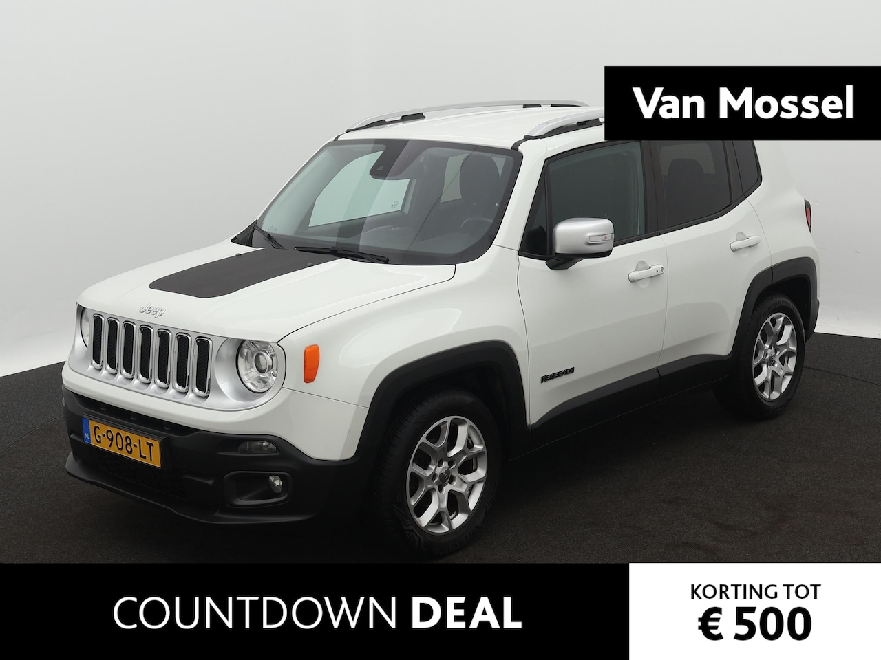 Jeep Renegade - 1.4 MultiAir Limited | Navigatie | Climate control | Lichtmetalen velgen - AutoWereld.nl