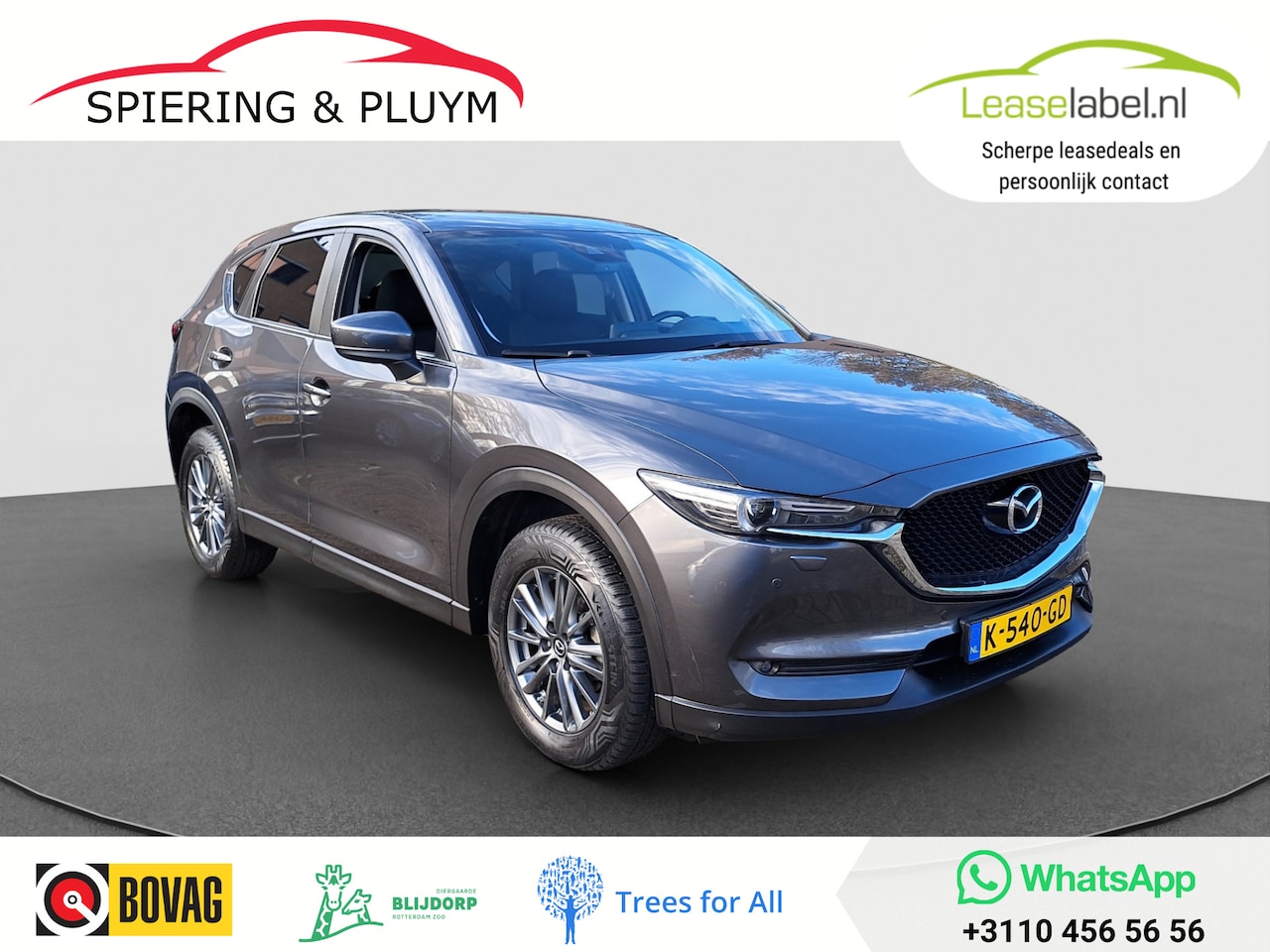 Mazda CX-5 - 2.0 SkyActiv-G 160 GT-M 4WD | Automaat | Trekh. Afneembaar | - AutoWereld.nl