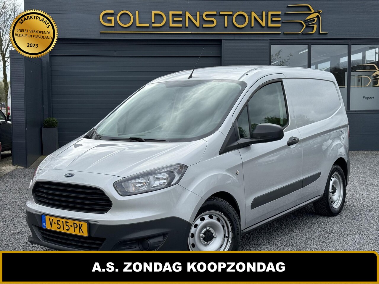 Ford Transit Courier - 1.5 TDCI Economy Edition 1e Eigenaar,Airco,Cruise,Elek Ramen,Betimmering,N.A.P,APK bij Afl - AutoWereld.nl