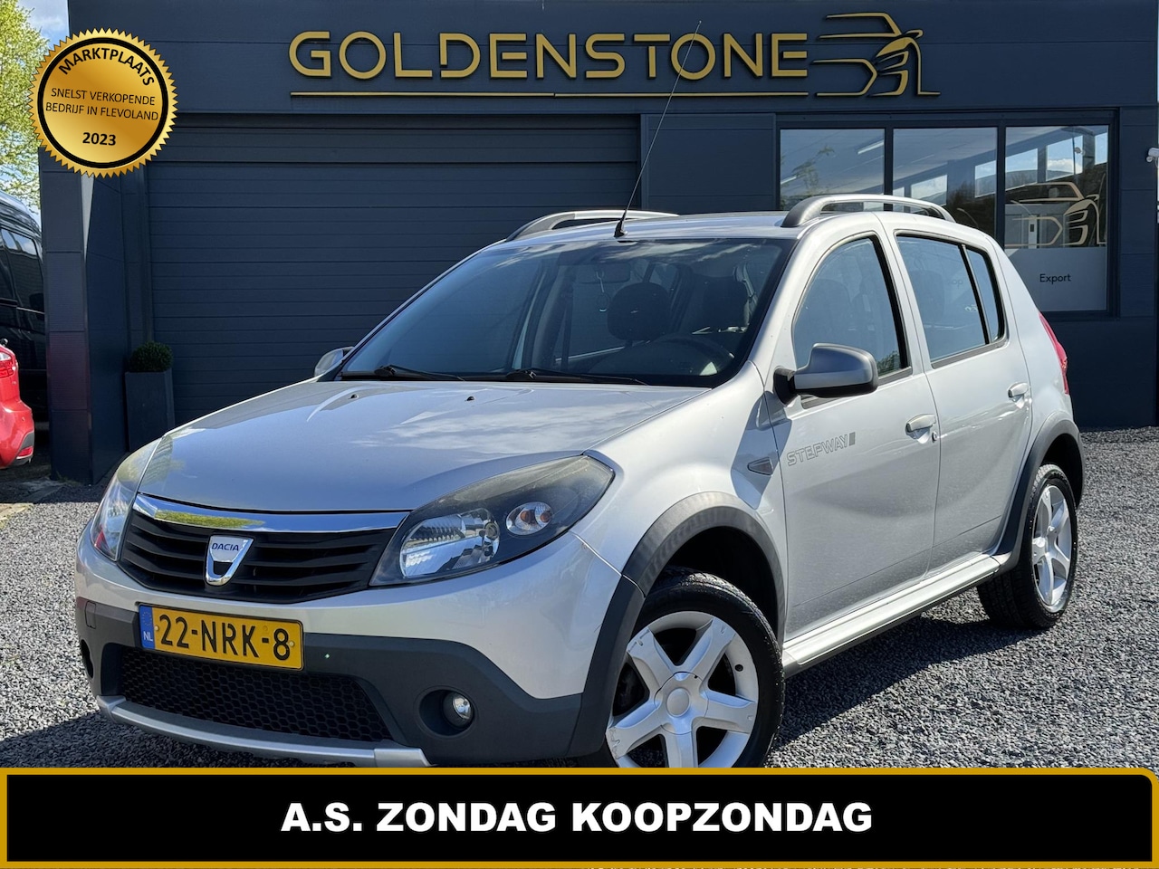 Dacia Sandero Stepway - 1.6 2e Eigenaar,Airco,Trekhaak,LM Velgen,Elek Ramen,N.A.P,APK bij Aflevering - AutoWereld.nl