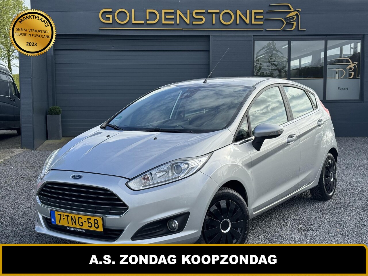 Ford Fiesta - 1.0 EcoBoost Titanium Automaat,Navi,Clima,Cruise,PDC,N.A.P, Nieuwe APK bij Aflevering - AutoWereld.nl