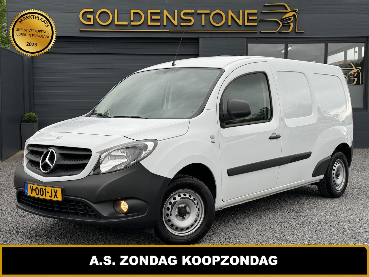 Mercedes-Benz Citan - 109 CDI BlueEFFICIENCY Extra Lang 1e Eigenaar,Airco,Elektr. Ramen,N.A.P,Nieuwe Apk bij Afl - AutoWereld.nl