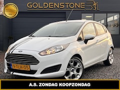 Ford Fiesta - 1.6 TDCi Lease Style Navi, Airco, 5 Deurs, Km stand 125.631km, Lichtmetalen velgen 17'', N