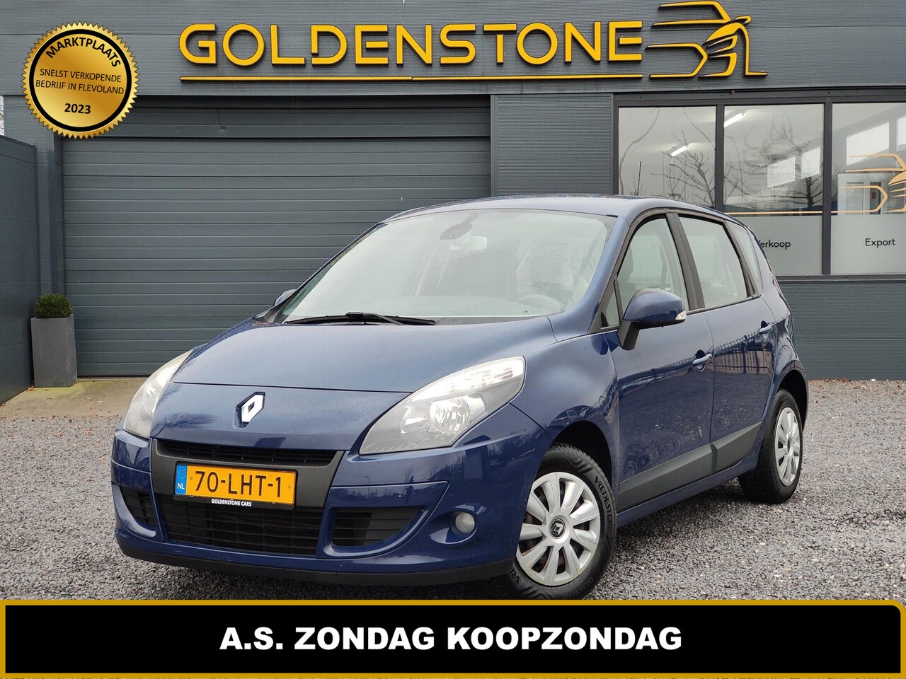 Renault Scénic - 1.6 Expression 2e Eigenaar,Navi,Airco,Cruise,Elek Ramen,Trekhaak,N.A.P,APK bij Aflevering - AutoWereld.nl