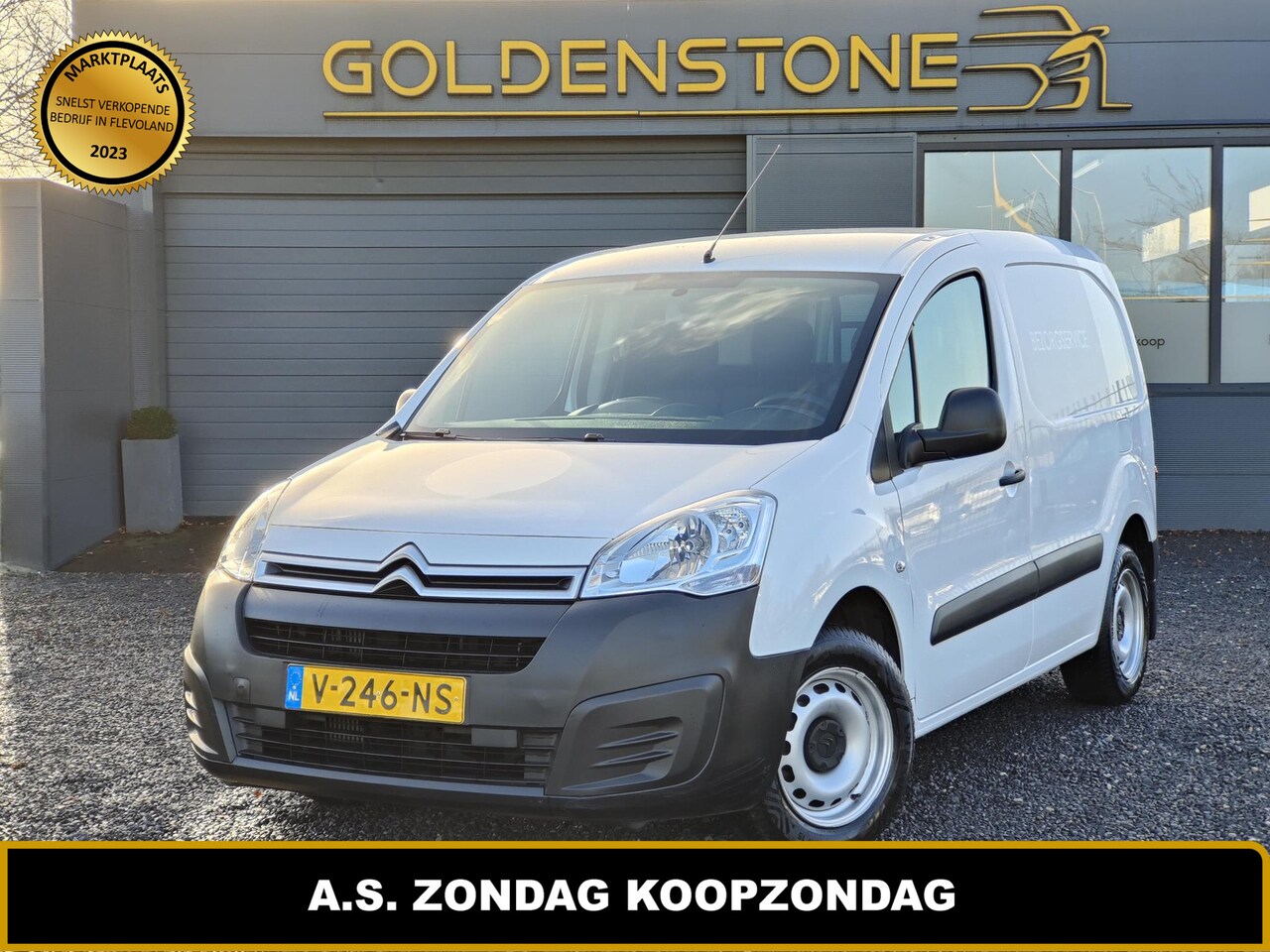 Citroën Berlingo - 1.6 BlueHDI 75 Club 1e Eigenaar,Airco,Elek Ramen,Cruise,Weinig KM,PDC Achter,N.A.P,APK tot - AutoWereld.nl