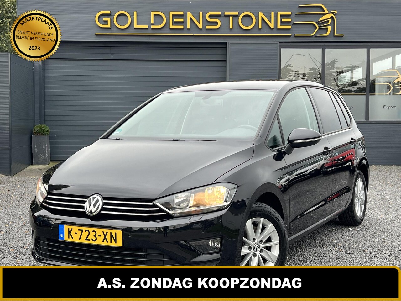 Volkswagen Golf Sportsvan - 1.4 TSI Highline 1e Eigenaar,Automaat,Clima,Cruise,PDC V+A,Trekhaak,APK tot 05-2025 - AutoWereld.nl