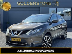 Nissan Qashqai - 1.2 Tekna 2e Eigenaar, Navi, Clima, Cruise, 360 Camera, Trekhaak, Leder, N.A.P, APK bij Af