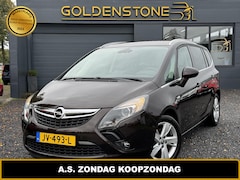 Opel Zafira Tourer - 1.4 Blitz 7p. Navi, Clima, Cruise, Trekhaak, Camera, LM Velgen, N.A.P, APK tot 08-2025