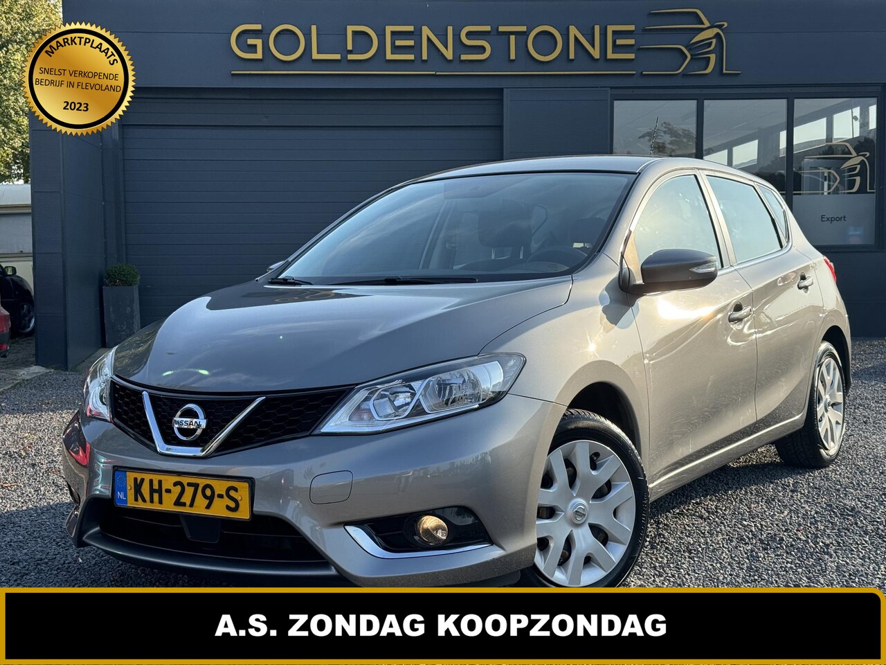 Nissan Pulsar - 1.2 DIG-T Visia 1e Eigenaar,Airco,Cruise,Bluetooth,Trekhaak,N.A.P,nieuwe APK Bij Afleverin - AutoWereld.nl