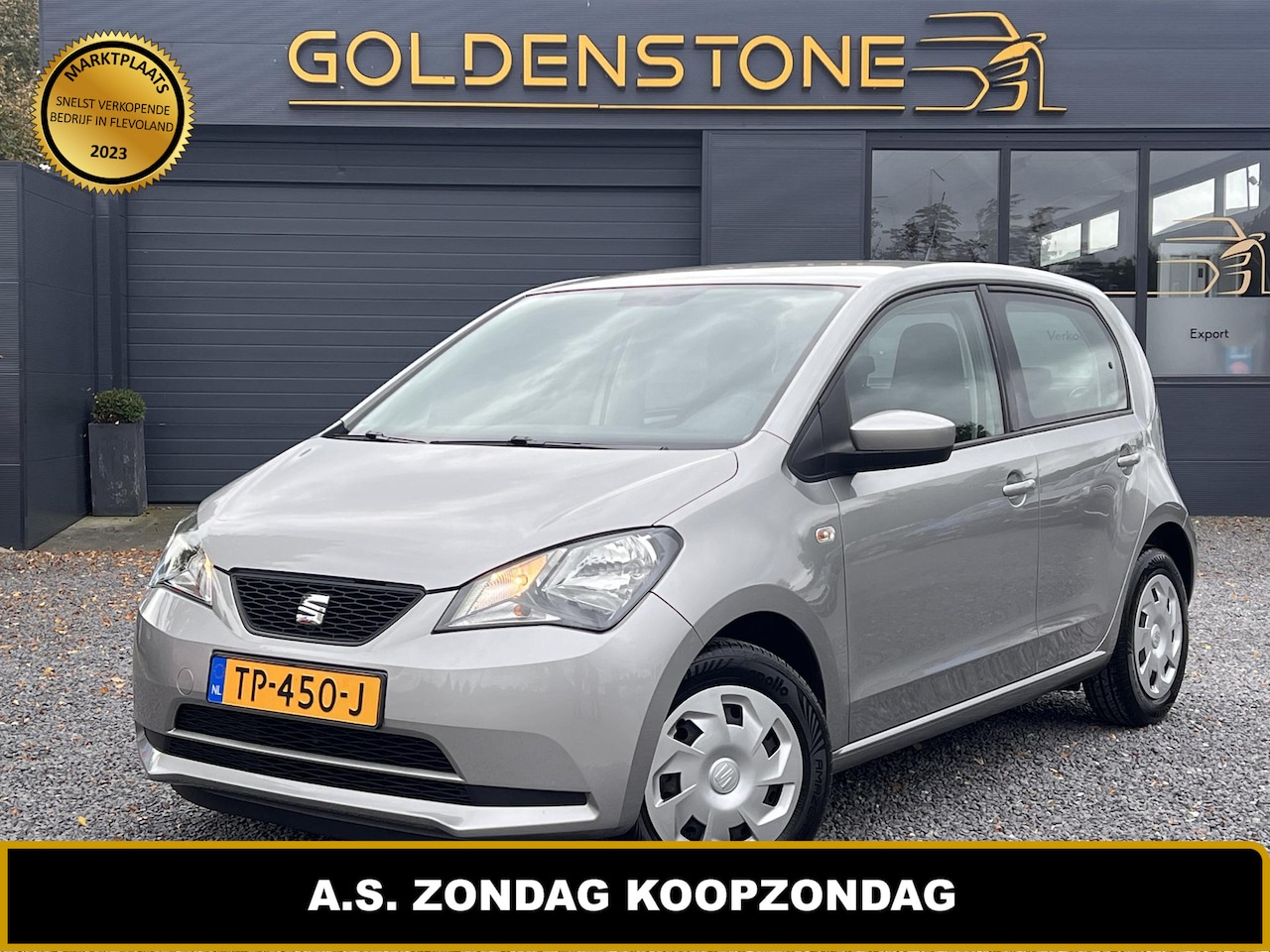 Seat Mii - 1.0 Style Airco,5 Deurs,Elektr. Ramen,Weinig KM,APK tot 06-2025 - AutoWereld.nl